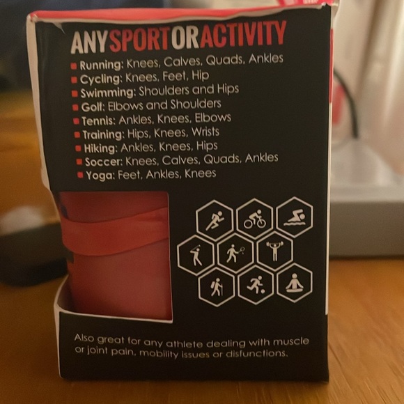 RockFloss tape new in box. 2 inch red - Picture 2 of 6